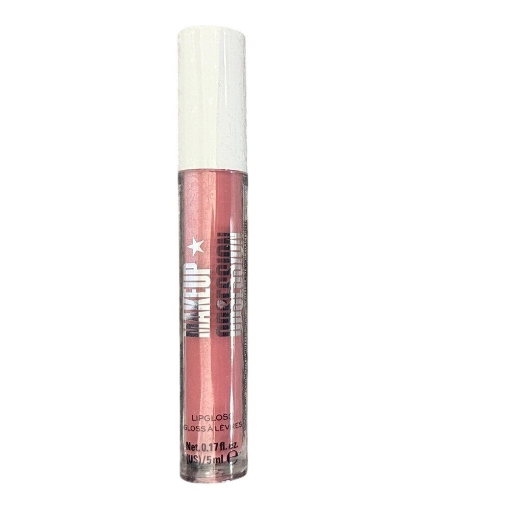 Makeup Obsession Forever Lip Gloss Pink Shimmer Full Size‎ 5ml